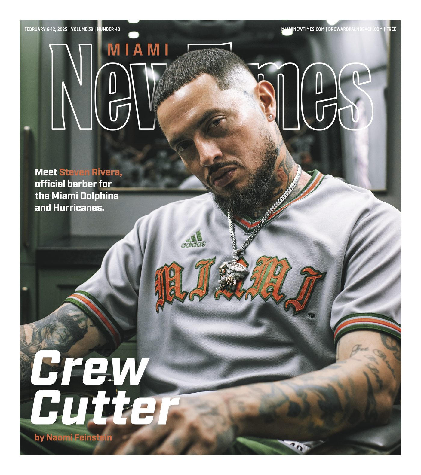 Miami New Times cover story, Crew Cutter